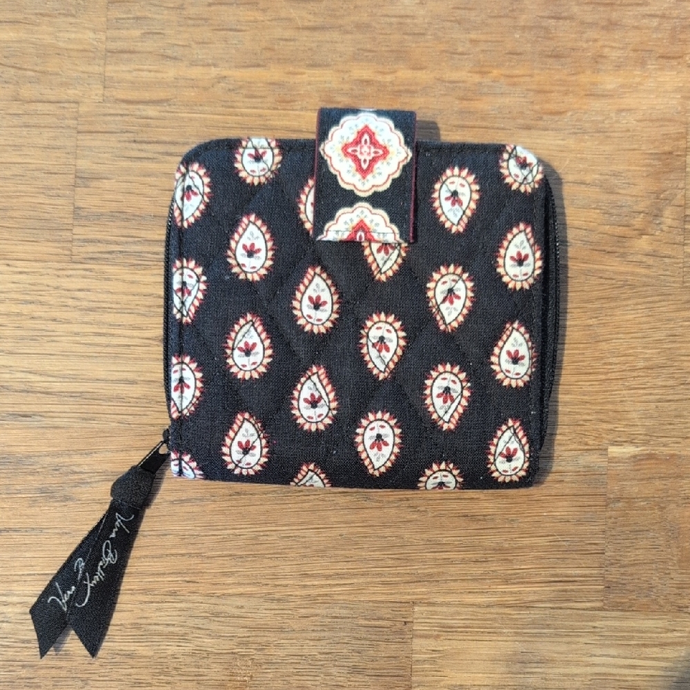 Black and White Patterned Women's Bag
